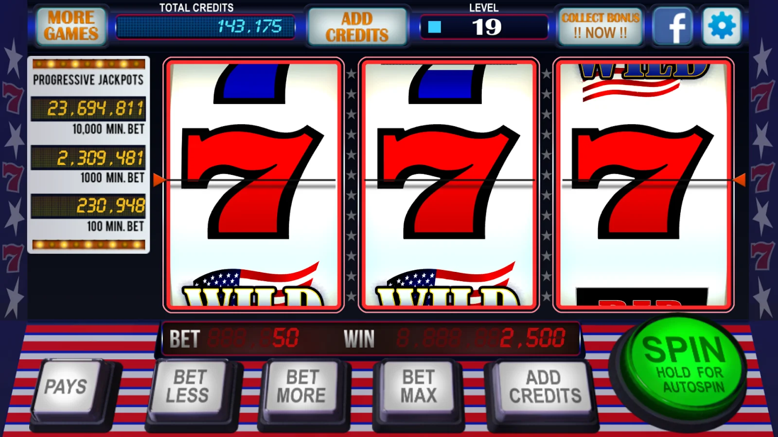Bet online slots